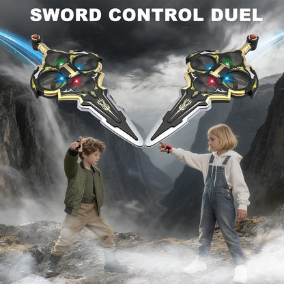 Flying Sword Drone – RC Toy with LED Lights & 360° Flips, Ages 8+