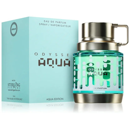 Armaf Odyssey Aqua Edition Eau de Parfum spray bottle 3.4 oz for men