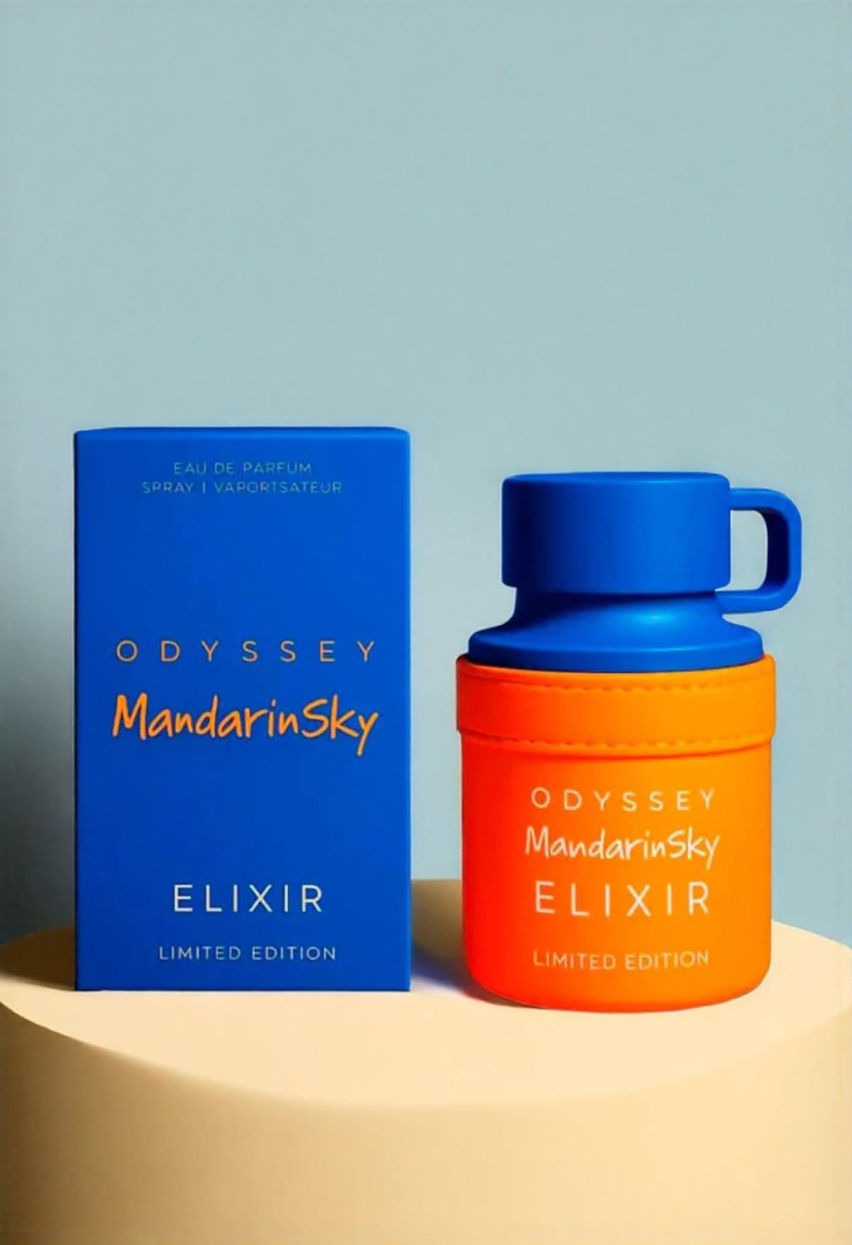 Armaf Odyssey Mandarin Sky Elixir EDP 3.4 oz – Men's Citrus Amber Cologne