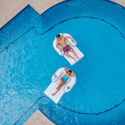 PoolCandy Splash Runner Pro 2.0 Motorized Pool Lounger – 12V Float