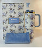 Blue 40 OZ TUMBLER Insulated Travel Mug Hot & Cold Stainless Steel