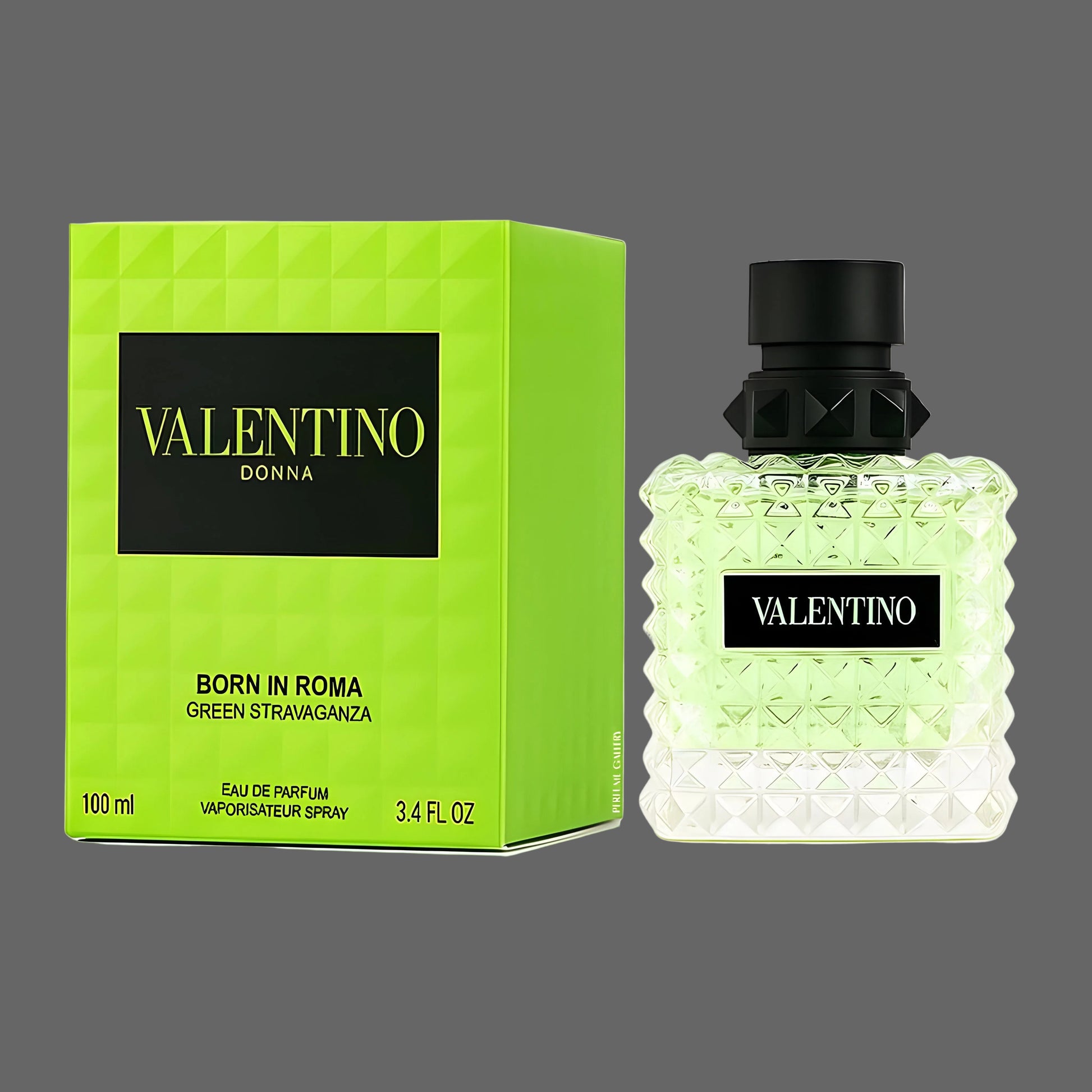 Valentino Donna Born In Roma Green Stravaganza Eau de Parfum Spray for Women 3.4 oz 100ml Authentic