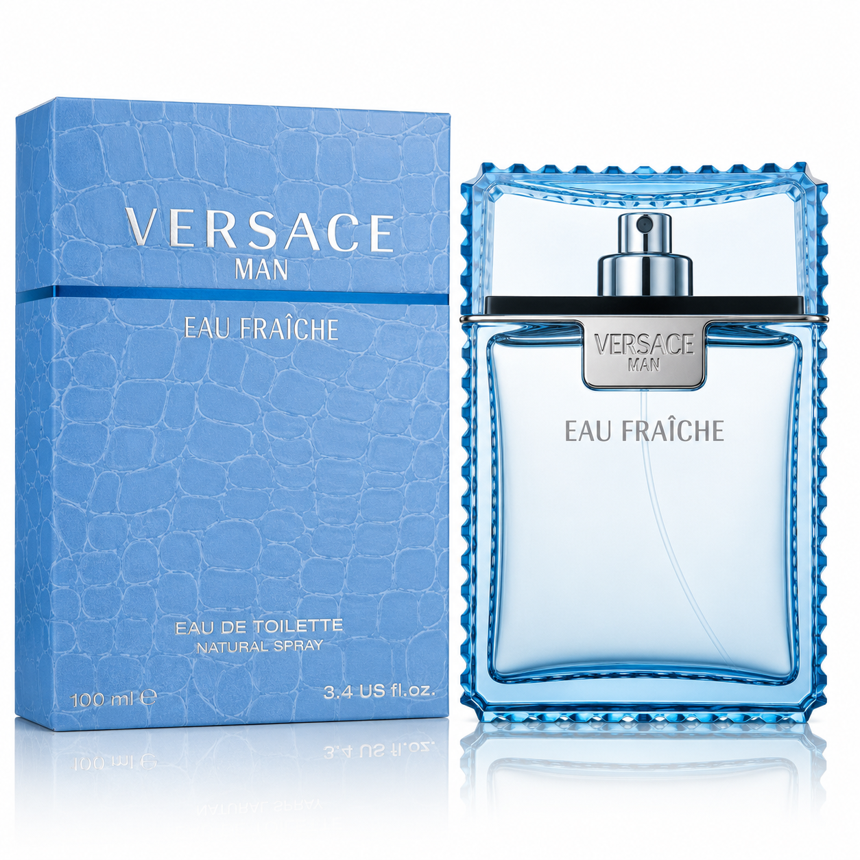 Versace Man Eau Fraîche EDT 3.4 oz | Men's Designer Cologne
