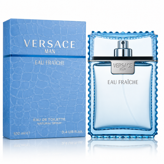 Versace Man Eau Fraîche EDT 3.4 oz | Men's Designer Cologne