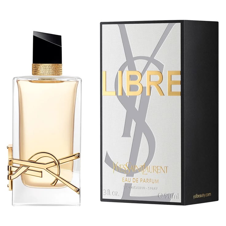 YSL Libre Eau de Parfum 3 oz spray bottle, long lasting floral lavender orange blossom fragrance for women