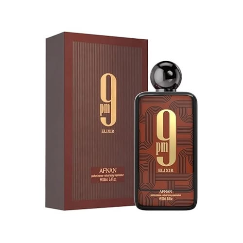 Afnan 9 PM EDP for Men 3.4 oz – Sweet Spicy Amber Cologne New in Box