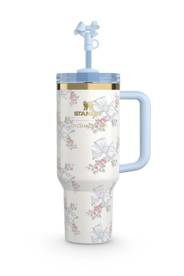 Stanley x LoveShackFancy Quencher H2.0 FlowState Tumbler 40 oz