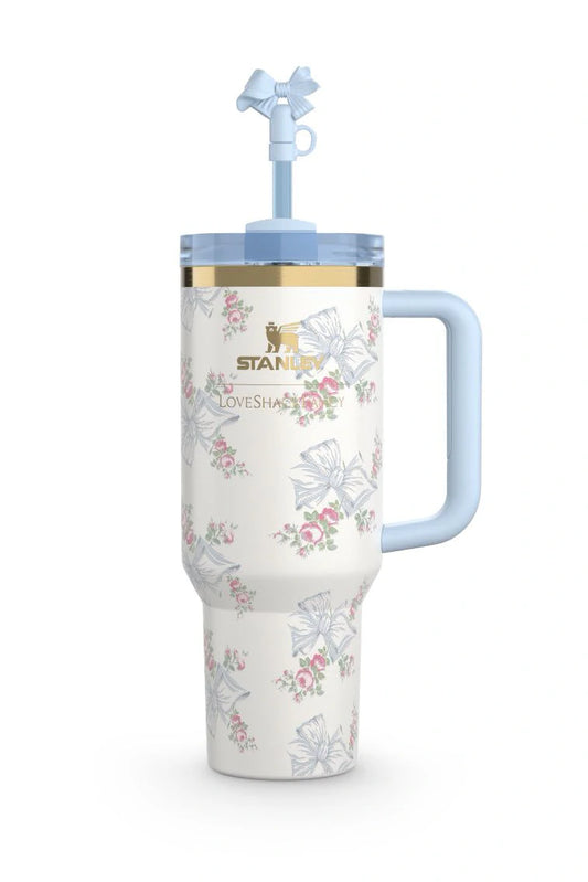 Stanley x LoveShackFancy Quencher H2.0 FlowState Tumbler 40 oz
