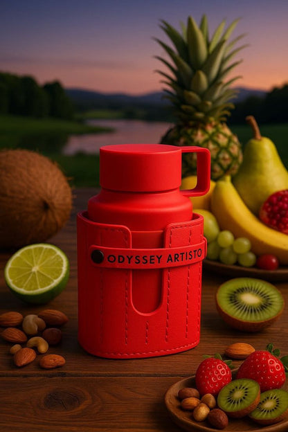 Armaf Odyssey Aristo Red Edition EDP 3.4 oz – Men's Woody Spicy Cologne