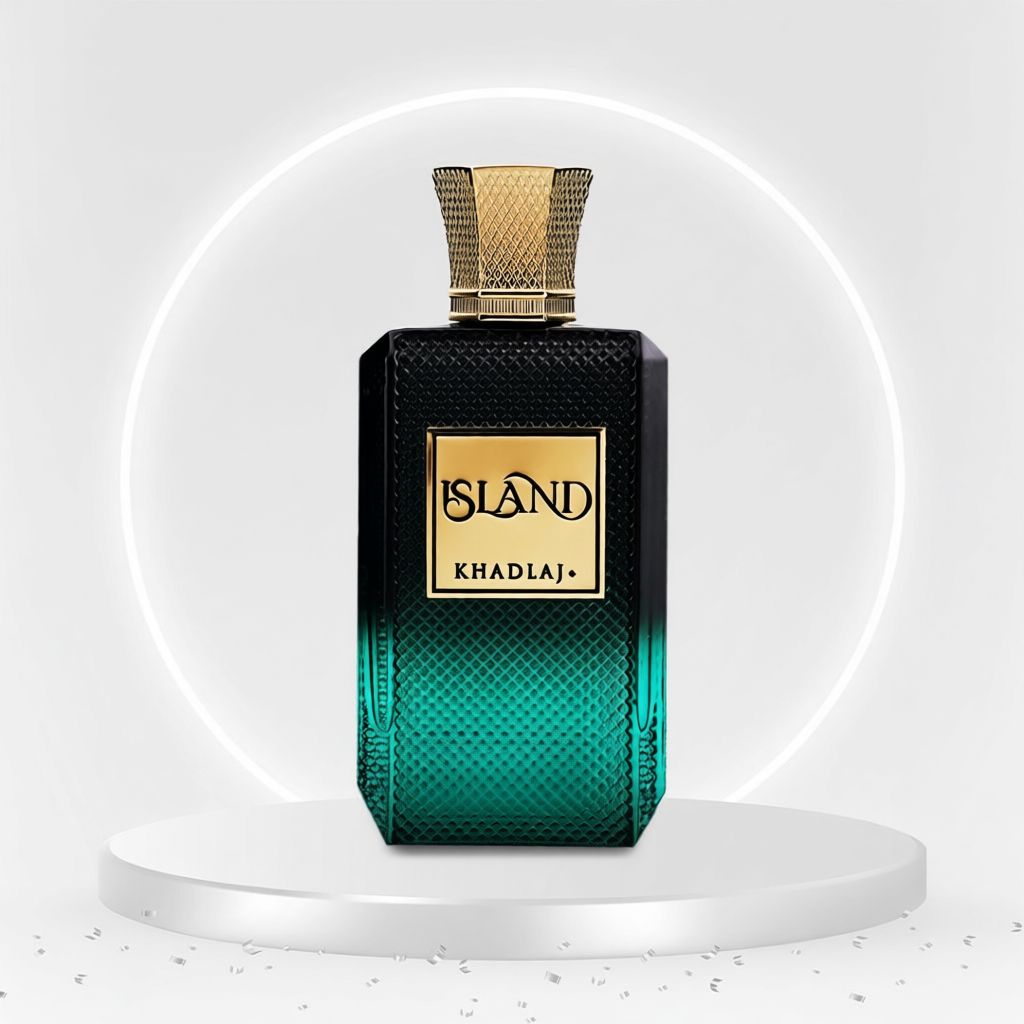 Khadlaj Island Extrait de Parfum 3.4 oz – Unisex Fresh Aquatic Fragrance
