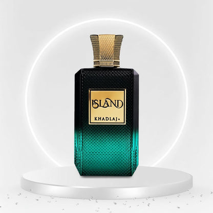 Khadlaj Island Extrait de Parfum 3.4 oz – Unisex Fresh Aquatic Fragrance