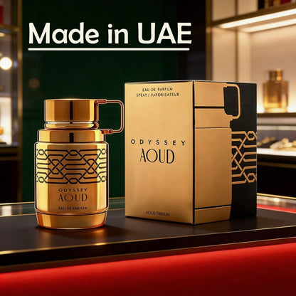Armaf Odyssey Aoud Edition EDP 3.4 oz – Men's Oud Woody Cologne