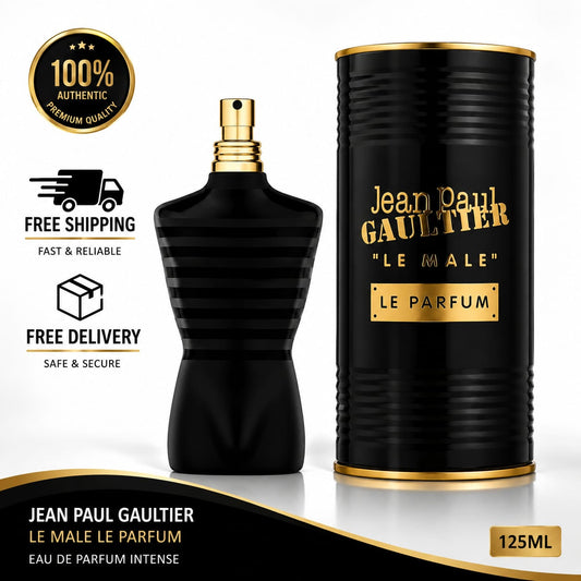Jean Paul Gaultier Le Male Le Parfum Eau de Parfum Intense for Men – 125ml / 4.2 fl oz