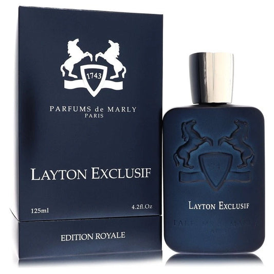 Layton Exclusif by Parfums de Marly Eau de Parfum Spray for Men 4.2 oz / 125 ml