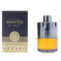 Azzaro Wanted By Night Eau de Parfum 100ml bottle and its dark navy and gold packaging box, displayed side-by-side on a white background.