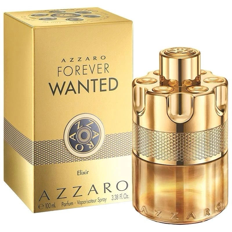 Azzaro Mens Forever Wanted Elixir Parfum Spray for Him 3.38 OZ/100