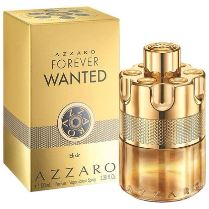 Azzaro Mens Forever Wanted Elixir Parfum Spray for Him 3.38 OZ/100