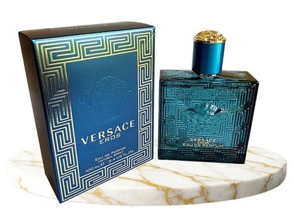 Versace Eros Eau de Parfum Spray for Men 3.4 oz / 100 ml