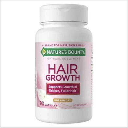 Nature’s Bounty Optimal Solutions Hair Growth – 90 Capsules