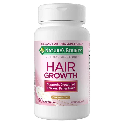 Nature’s Bounty Optimal Solutions Hair Growth – 90 Capsules