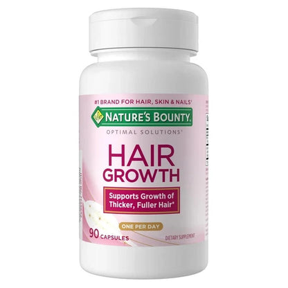 Nature’s Bounty Optimal Solutions Hair Growth – 90 Capsules