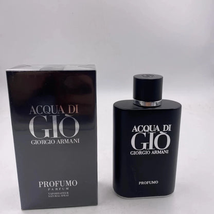 Giorgio Armani Acqua di Gio perfume bottle and packaging on a white background